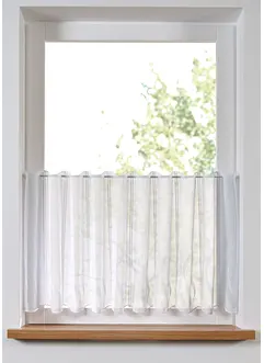 Cafégardin med broderi, bonprix