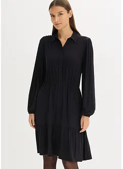 Jerseyklänning av viskosmix, bonprix