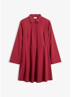Skjortklänning i ren bomull, bonprix