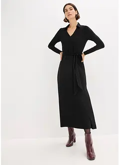 Skjortklänning med viskos, bonprix