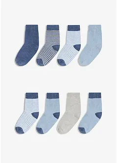 Strumpor med ekologisk bomull (8 par), bonprix