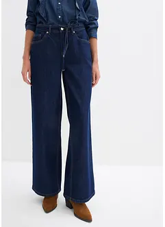 Wide Leg Jeans Mid Waist, bonprix