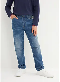 Termojeans med avsmalnande ben för barn, Slim Fit, bonprix