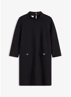 Miniklänning i följsam viskosmix, bonprix