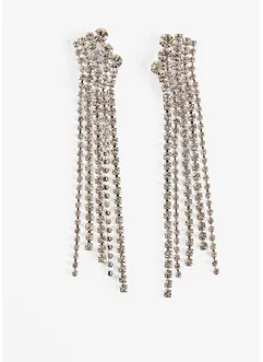 Örhängen med glaskristaller, bonprix