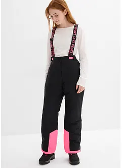 Skidbyxa med avtagbara hänglsen, vattentät, bonprix