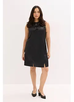 Miniklänning i glansig satin, bonprix