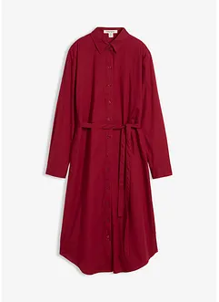 Mellanlång bomullsklänning, bonprix