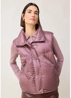 Dunväst med återvunnet dun, bonprix