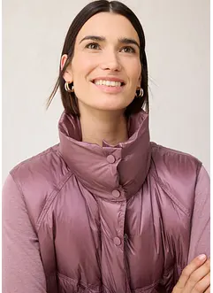 Dunväst med återvunnet dun, bonprix