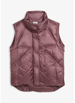 Dunväst med återvunnet dun, bonprix