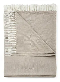 Överkast med fransar, bonprix