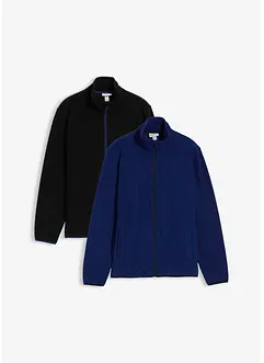 Fleecejacka (2-pack), bonprix