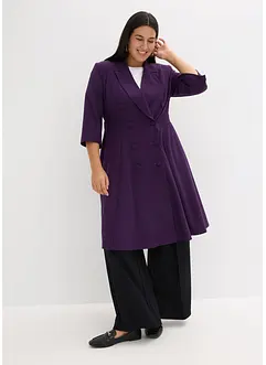 Kavajklänning med utställd kjoldel, bonprix