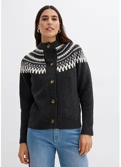 Lusemönstrad cardigan, bonprix