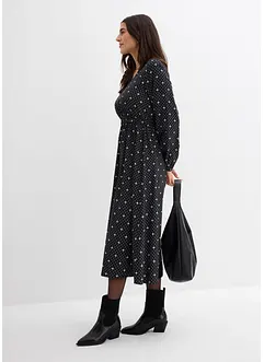 Maxiklänning i följsam viskos, bonprix