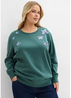 Sweatshirt i bomullsmix, bonprix