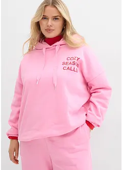 Oversizesweatshirt i ren bomull, bonprix