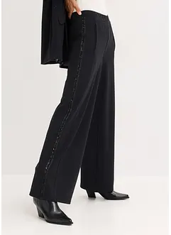 Punto di Roma-byxa med glitterstenar i dra på-modell, bonprix