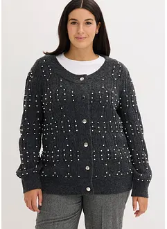 Stickad kofta, bonprix