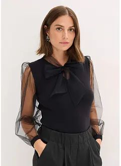 Tröja i mjuk viskosmix, bonprix