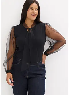 Tröja i mjuk viskosmix, bonprix