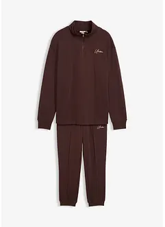 Träningsoverall av bomull (2 delar) Loose Fit, bonprix