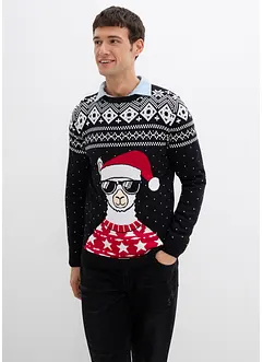 Jultröja med bomull, bonprix