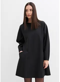 Klänning i stabil trikå, bonprix