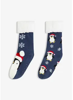 Mysstrumpor med teddyfoder (2-pack), bonprix