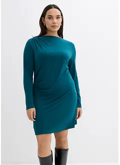 Klänning med båtringning, bonprix