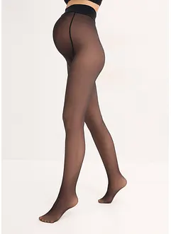 Värmande mammastrumpbyxa med beige insida (50 den), bonprix