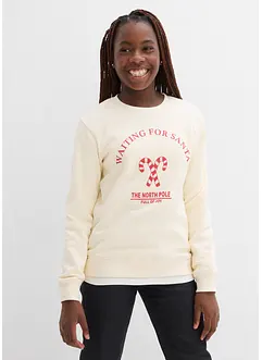Sweatshirt av ekologisk bomull, bonprix