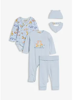Startset för bebis, av ekologisk bomull (5 delar), bonprix
