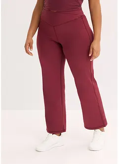 Värmande sportbyxa i mjukt material, raka ben, bonprix