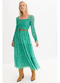 Jerseyklänning i maxilängd, bonprix