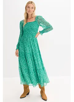 Jerseyklänning i maxilängd, bonprix