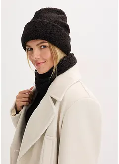 Halsduk och mössa (2 delar), bonprix