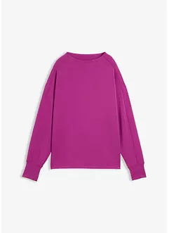 Oversizeweatshirt i mjuk och stabil trikå, bonprix