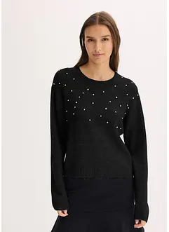 Tröja, kantig passform, bonprix