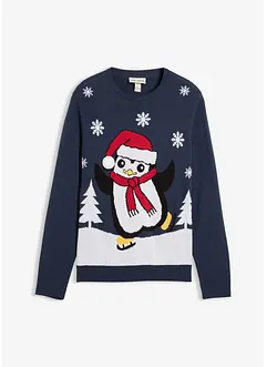 Tröja med julmotiv, bonprix