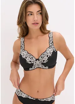 BH med bygel och vadderade axelband (2-pack), bonprix