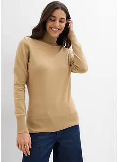 Polotröja i basmodell, bonprix