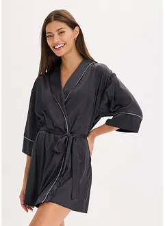 Kimono i satin med glansiga effekter, bonprix