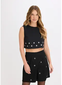 Ärmlös bomullstopp, bonprix