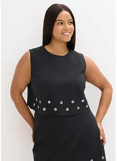 Ärmlös bomullstopp, bonprix