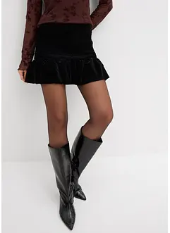 Byxkjol av mjuk sammet, bonprix