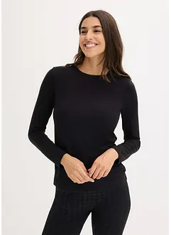 Tunn termotröja med långa ärmar, bonprix