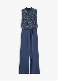 Jumpsuit med pärlbroderi, bonprix