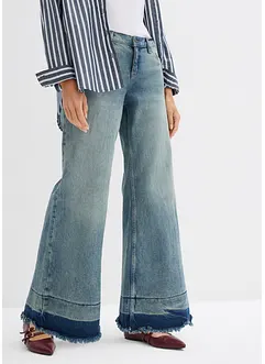 Wide Leg Jeans Mid Waist, bonprix